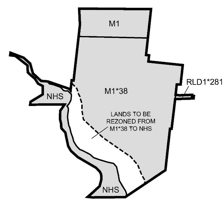 Map of rezoning area