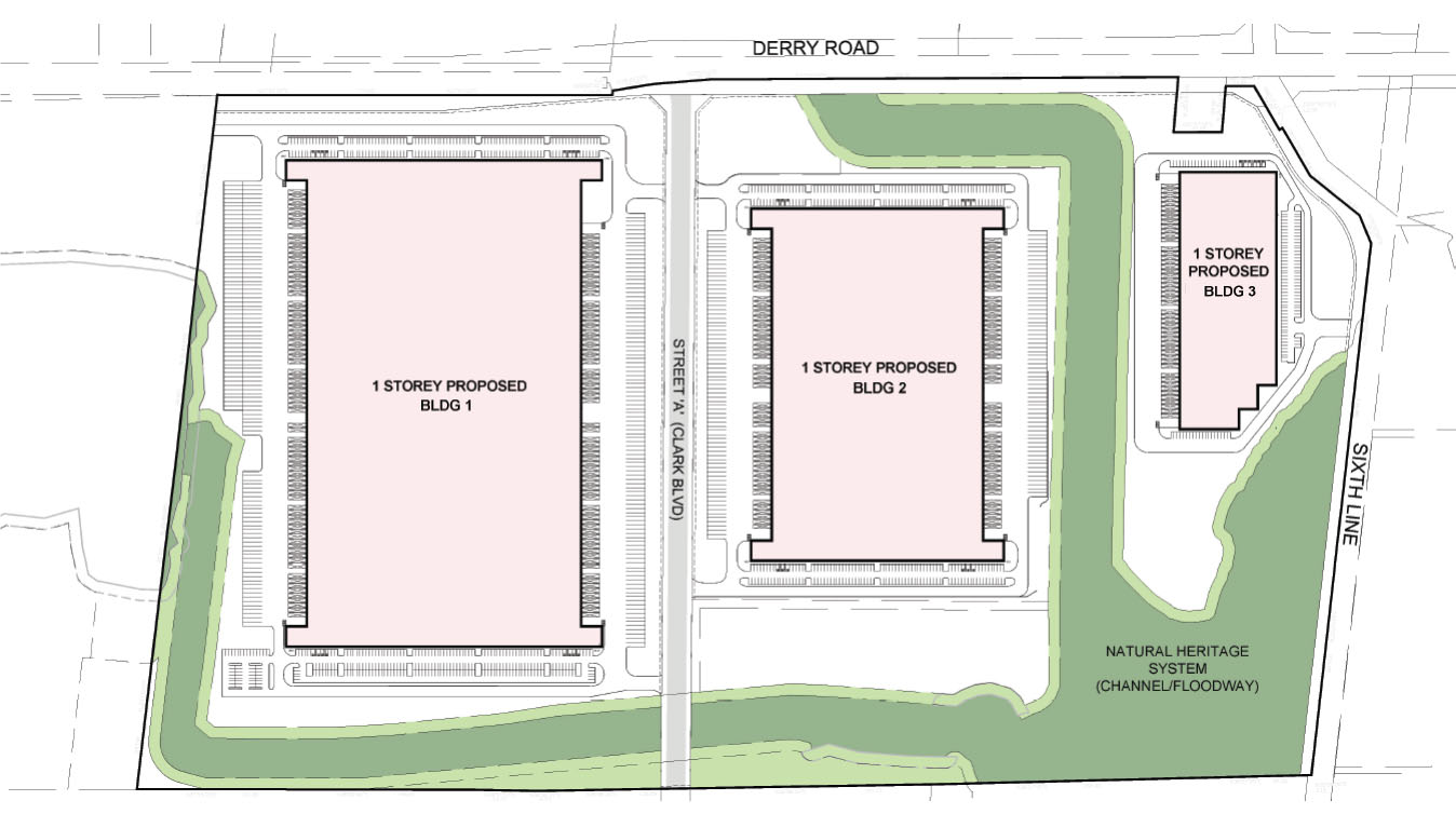 A map of proposed subdivision