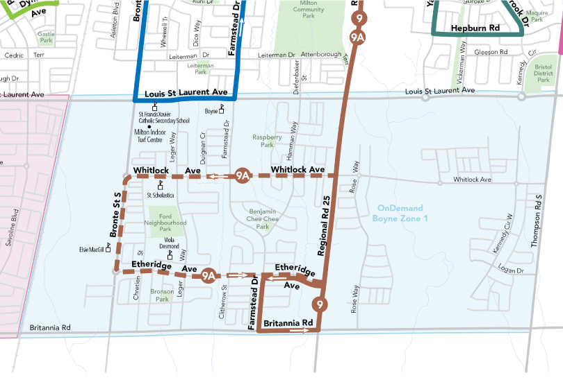 Boyne Zone 1 Map