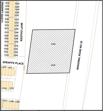 Map of survey