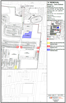 Map of survey